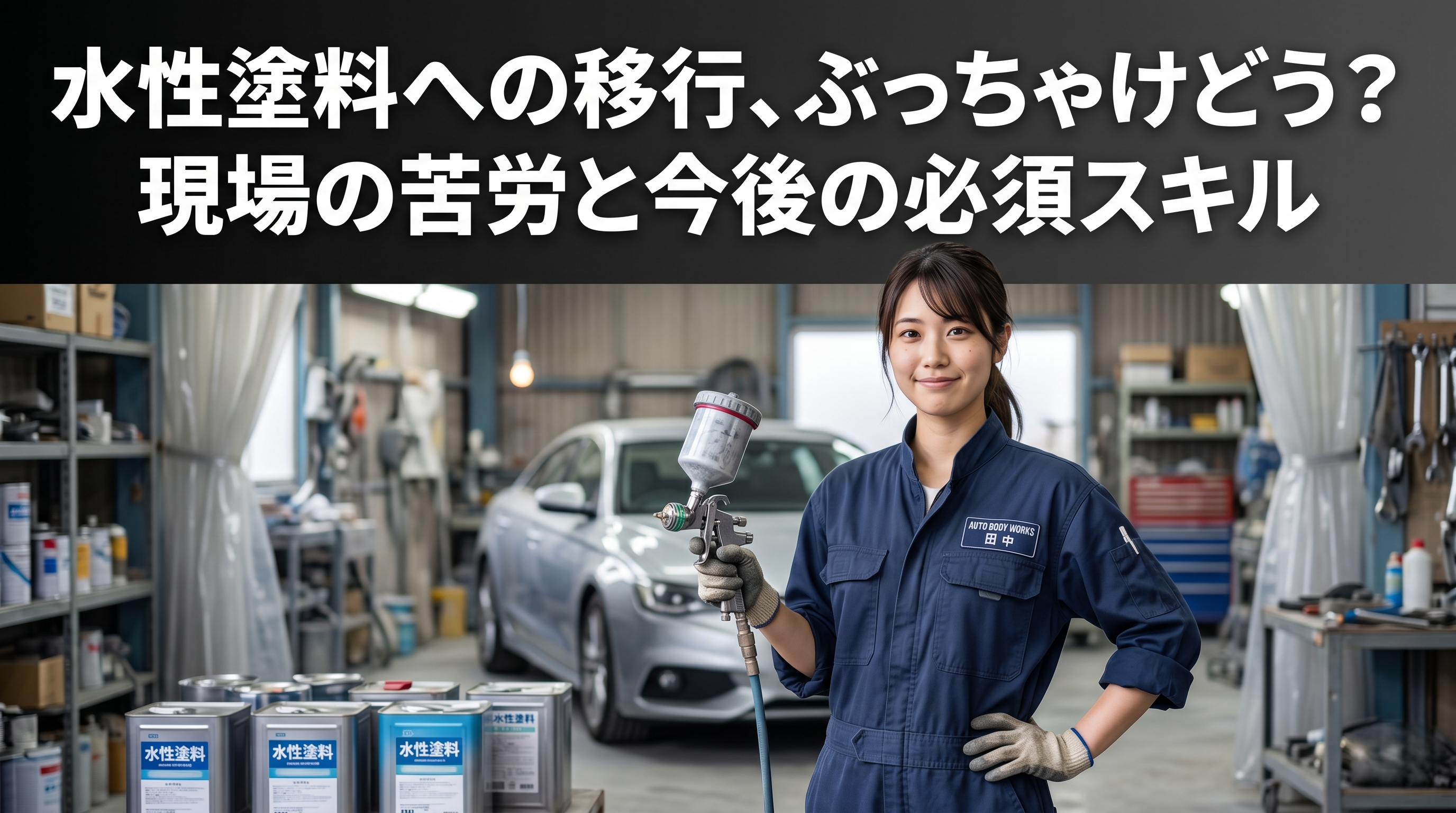 水性塗料への移行、ぶっちゃけどう？現場の苦労と今後の必須スキル